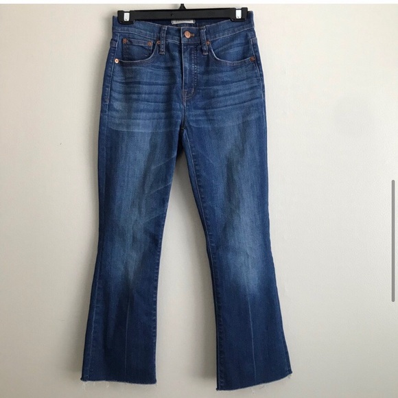 Madewell Cali Demi Boot Jeans (Kick flare) - Picture 6 of 8